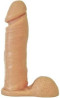 PROTESE PENIS MACICA COM COM ESCROTO E VENTOSA - 17 CMS X 4 CMS - SEXTOYONLINE