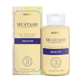 Mustash Gel Silicone Lubrificante Beijvel 100ml Kalya