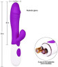 Vibrador Silicone 2 motores e 30 Velocidades