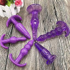 Kit 6 plug anais prpura silicone plug anais feminino plug anais sexe Toys Sexy Toys para Adultos