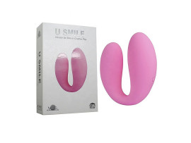 Vibrador de casal recarregvel U Smile - Aphrodisia - Importado