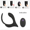 Massageado de Prstata com Vibrador e Anel for Men Women Couples v N2S