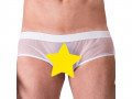 Cueca sensual em tule branco - Sexy Fantasy 