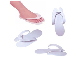 1 Pares de Chinelo Eva Branco Descartvel (ideal para Motel e Salo de Beleza)