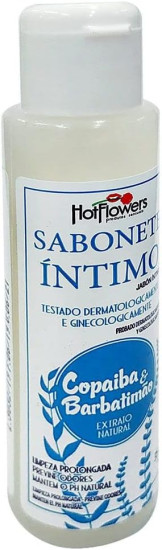 Sabonete ntimo copaba e barbatimo 35ml - Hot Flowers - COPAIBA E BARBATIMO - U