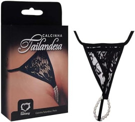 Calcinha Tailandesa Rendada Sexy Fantasy