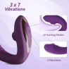 ANYUE Vibrador e Suco com 10 Velocidades Para Mulheres Sugador Clitris Estimulador Ertico