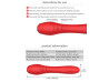 Vibrador Dmm Maa Rose - Formato de Rosa - 10 Modos de Vibrao - VibraToy