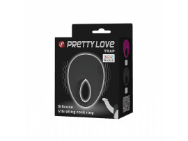 Anel peniano com vibrador Trap Pretty Love - Importado