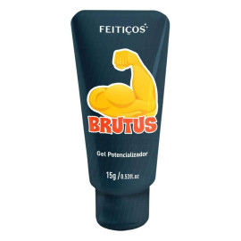  Brutus Gel Masculino Potencializador 15g Linha 10 De 10 Feitios Aromticos