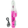 Vibrador Rotativo Sobe E Desce Butterfly Usb 23 X 3,5Cm Sexy Import