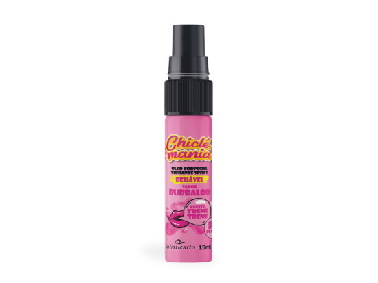 Gel beijvel vibratrio Chicle Mania 15 ml spray - Sofisticatto