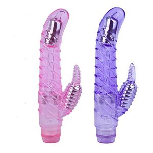 Vibrador Ponto G Duplo 15X 3,5 Cm Sexy Import