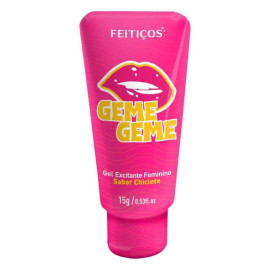 GEME GEME GEL EXCITANTE FEMININO 15G LINHA 10 DE 10 FEITIOS AROMTICOS