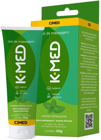 Cimed K Med Gel Massagem Menta 50G, Cimed