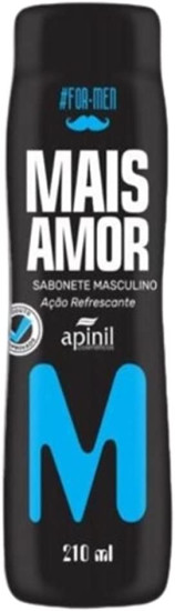 Sabonete Intimo Masculino MAIS AMOR Apinil 210ml