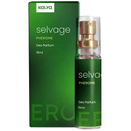 Selvage Pherome Perfume Masculino com Estimulador de Feromnio 15ml Kalya