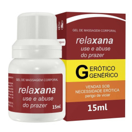  Relaxana Gel Para Massagem 15Ml Secret Love 