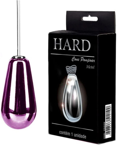 HARD - Cone Pompoarismo De Metal 57g Roxo