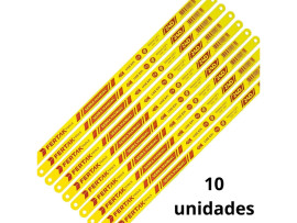 10 Lminas de Arco de Serra Manual Ao 12" (24 Dentes) - Fertak Tools