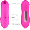 VIBRADOR SUGADOR VCUO CLIT 10 VELOCIDADES