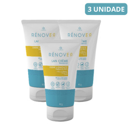 kit 3xSuper Hidratante Lan Creme Akmos. Anti Calos, Micose, Frieira, Chul, Rechaduras, Pele resseca