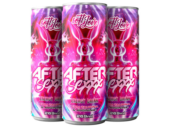 Bebida energtica afrodisaca - After Sexxx - 269 ml - Soft Love