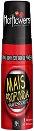 Mais Profunda Spray Refrescante Para Sexo Oral 12ml Hot Flowers