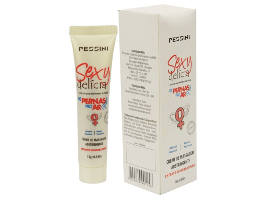 Gel Adstringente De Pernas Pro Ar 15g - Pessini