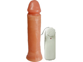 Prtese Garanho 8SB com ventosa e vibrador 20 x 4,5 cm - Prazer e Cia