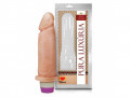 Prtese 15,3 x 4,5 cm com vibrador interno - Sexy Fantasy