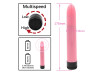 Vibrador Personal 17,5 cm Aveludado - Importado