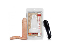 Anel companheiro 10,4 x 2,8 cm com vibrador - Sexy Fantasy