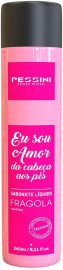 Sabonete lquido refrescante e excitante  Fragola Morango 240ml Pessini