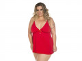 Camisola Dantele fechada Plus Size (GG) - Pimenta Sexy 