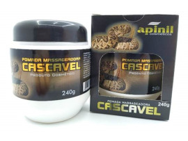 Pomada massageadora Cascavel 240g - Apinil