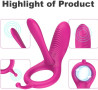 Vibrador Peniano Anel Para Atraso Ejaculao 10 Velocidades Atraso Ejaculao Sexual Feminino Zatla