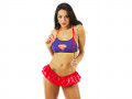 Mini-fantasia Super Girl - Pimenta Sexy