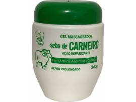 Pomada massageadora Sebo de Carneiro 240g - Soul Cosmticos