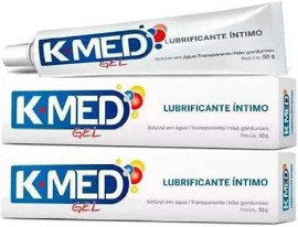 Combo com 2 Lubrificante ntimo Neutro K-Med Sem cheiro 50g