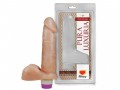 Prtese 15 x 3,8 com escroto e vibrador interno - Sexy Fantasy