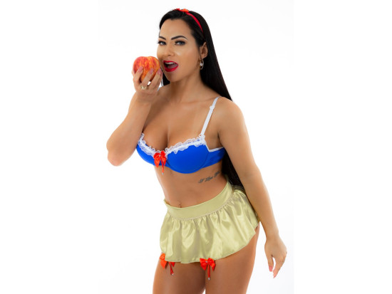 Fantasia Branca de Neve - Pimenta Sexy