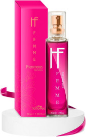 Perfume feminino com Feromnio Afrodisaco Deo Colonia HF Femme Pher 30 ml