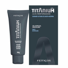 TITANIUM GEL MASCULINO ESPECIAL 30G FEITIOS