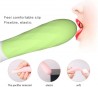 Estimulador Vibrador Porttil Pequeno Brinquedos Sexuais 9 Modos De Vibrao Amostras Recarregveis Vibrador Feminino Bala Vibrador (S050-3-Verde) Azul/Rosa/Verde