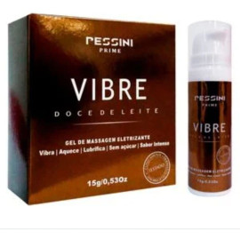 GEL VIBRE ELETRIZANTE BEIJVEL DOCE DE LEITE 15G PESSINI