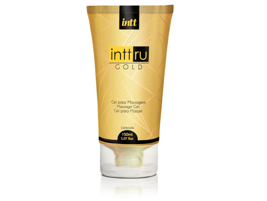 Gel para massagem / Lubrificante Intt ru Gold - Intt