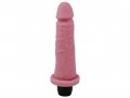 Prtese 16,5 X 3,5 cm com vibrador interno em cyber skin - xtase