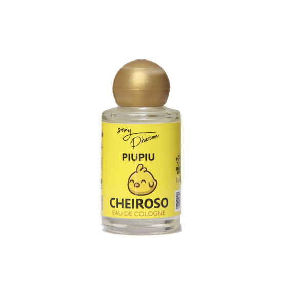 PIU PIU CHEIROSO PERFUME AFRODISACO MASCULINO 15ML SEGRED LOVE