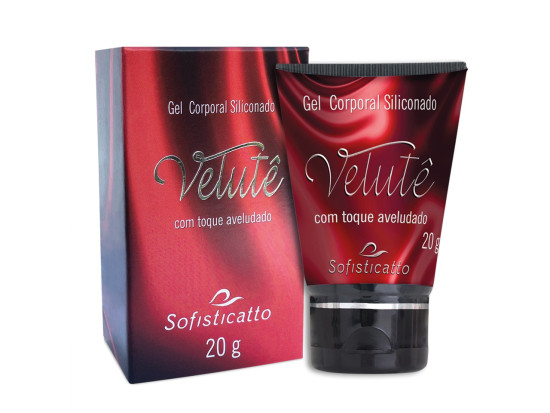 Gel Corporal para Massagem com Toque Aveludado Velute 20g - Sofisticatto